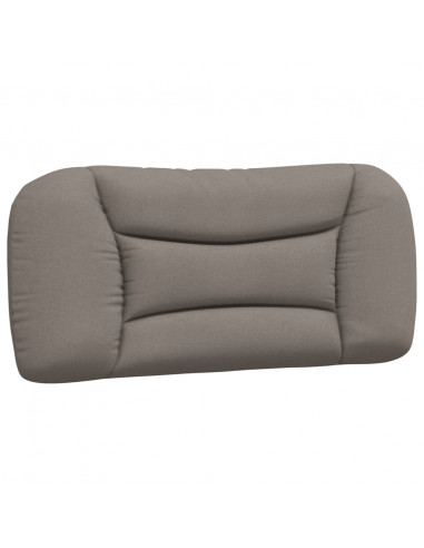 Giroletto con Luci LED Tortora 90x190 cm in Tessuto