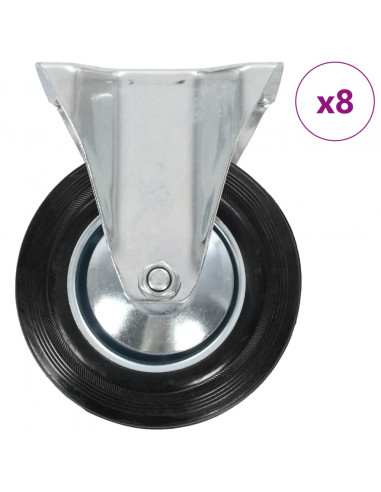 Rotelle Fisse 8 pz 160 mm