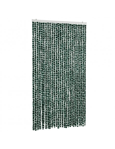 Tenda Antimosche Verde e Bianca 118x220 cm in Ciniglia