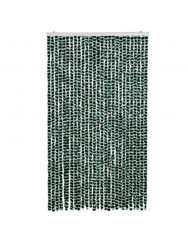 Tenda Antimosche Verde e Bianca 118x220 cm in Ciniglia