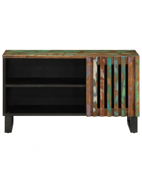 Mobile Porta TV 80x34x46 cm in Legno Massello di Acacia