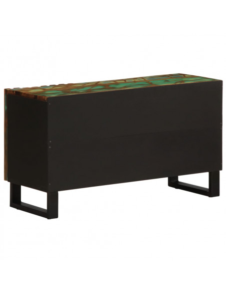 Mobile Porta TV 80x34x46 cm in Legno Massello di Acacia