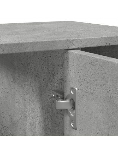 Mobile da Bagno Grigio Cemento 60x32x53,5 cm Legno Multistrato