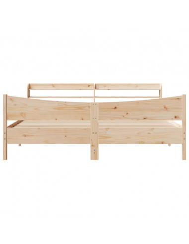 Giroletto con Testiera 180x200 cm Massello Pino