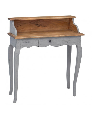 Scrivania in Legno Massello di Recupero 80x40x92 cm