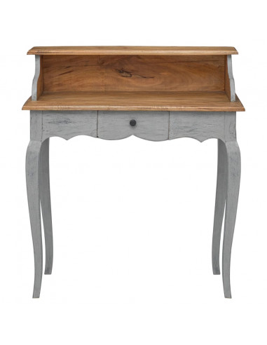 Scrivania in Legno Massello di Recupero 80x40x92 cm