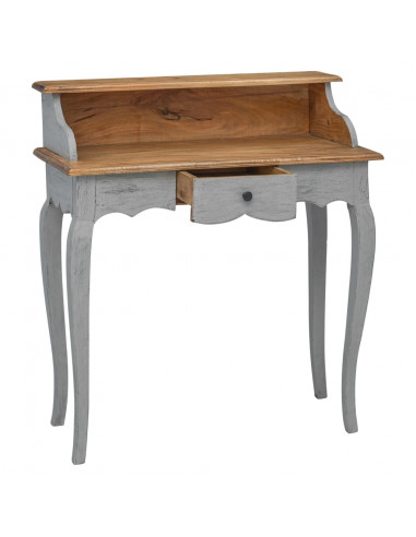 Scrivania in Legno Massello di Recupero 80x40x92 cm