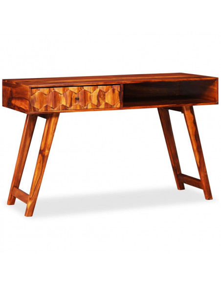 Scrittoio in Legno Massello di Sheesham 118x50x76 cm