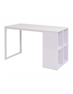 Scrivania 120x60x75 cm Bianca 2