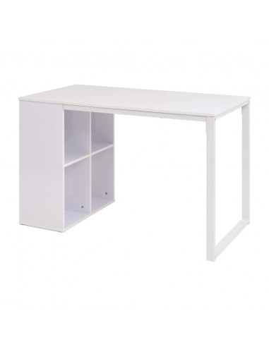 Scrivania 120x60x75 cm Bianca