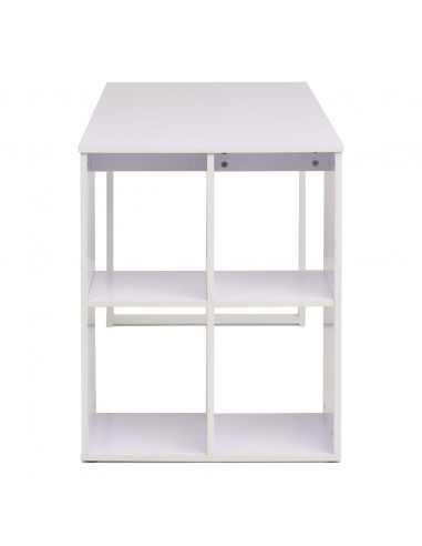 Scrivania 120x60x75 cm Bianca