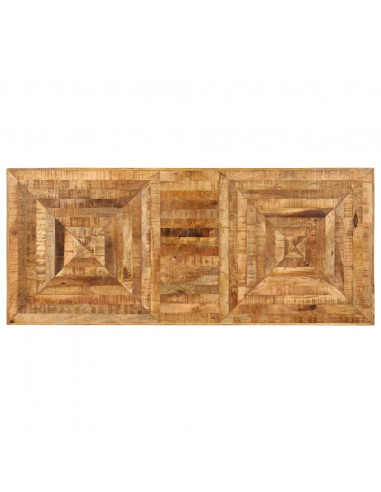 Scrittoio in Legno Massello di Mango 118x50x75 cm