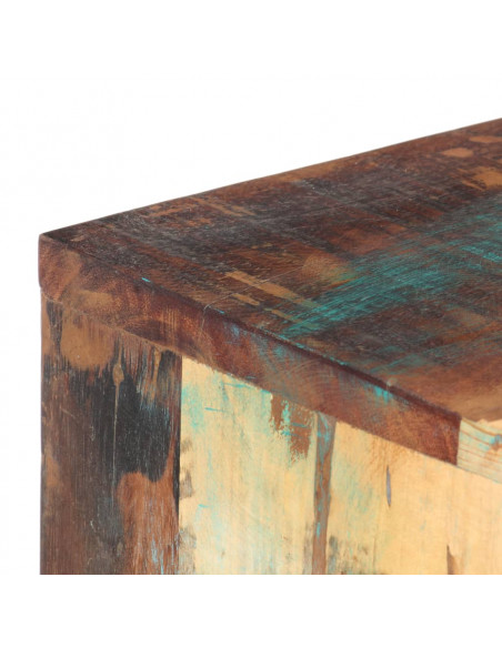 Scrivania 118x48x75 cm in Legno Massello di Recupero