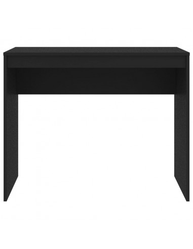 Scrivania Nera 90x40x72 cm in Legno Multistrato
