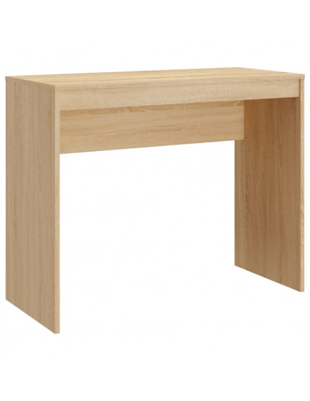 Scrivania Rovere Sonoma 90x40x72 cm in Legno Multistrato