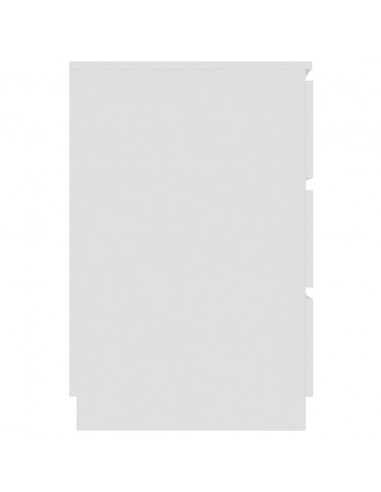 Scrivania Bianca 140x50x77 cm in Legno Multistrato