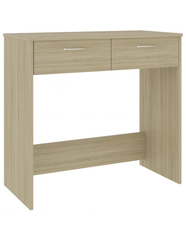 Scrivania Rovere Sonoma 80x40x75 cm in Legno Multistrato