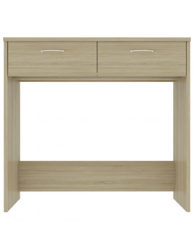 Scrivania Rovere Sonoma 80x40x75 cm in Legno Multistrato