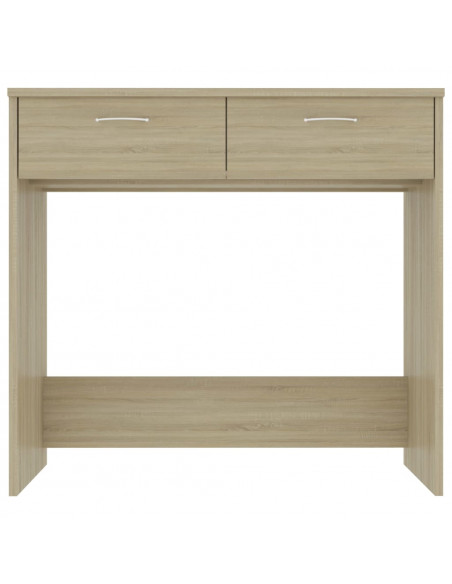 Scrivania Rovere Sonoma 80x40x75 cm in Legno Multistrato