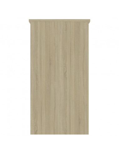 Scrivania Rovere Sonoma 80x40x75 cm in Legno Multistrato