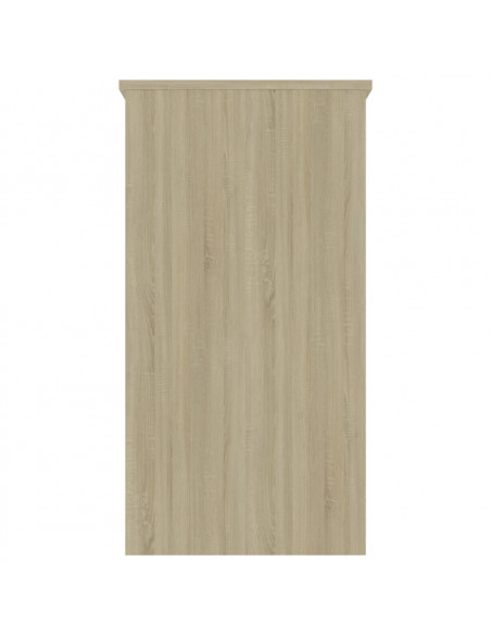 Scrivania Rovere Sonoma 80x40x75 cm in Legno Multistrato