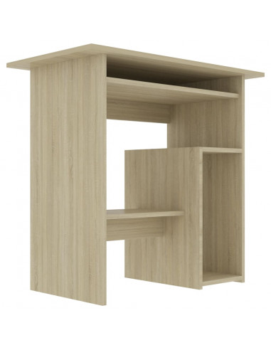 Scrivania Rovere Sonoma 80x45x74 cm in Legno Multistrato