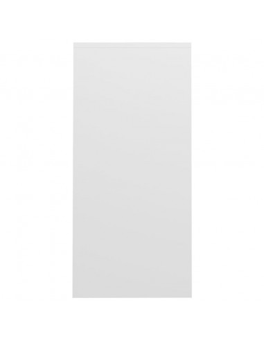 Scrivania Bianca 102,5x35x75 cm in Legno Multistrato