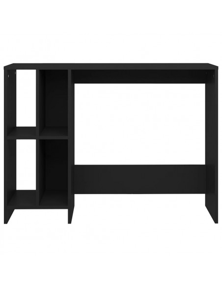 Scrivania per Portatile Nera 102,5x35x75 cm Legno Multistrato