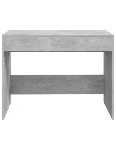 Scrivania Grigio Cemento 101x50x76,5 cm in Truciolato