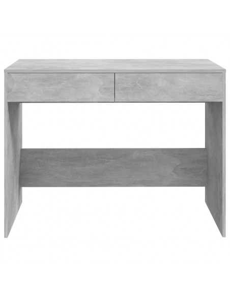 Scrivania Grigio Cemento 101x50x76,5 cm in Truciolato