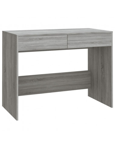 Scrivania Grigio Sonoma 101x50x76,5 cm in Truciolato