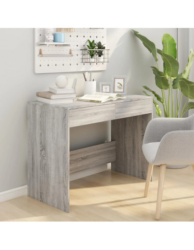 Scrivania Grigio Sonoma 101x50x76,5 cm in Truciolato