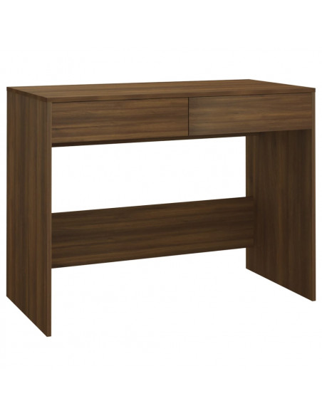 Scrivania Rovere Marrone 101x50x76,5 cm in Truciolato