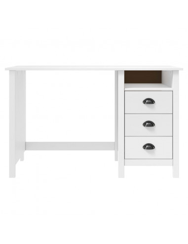 Scrivania Hill 3 Cassetti 120x50x74 cm Massello di Pino
