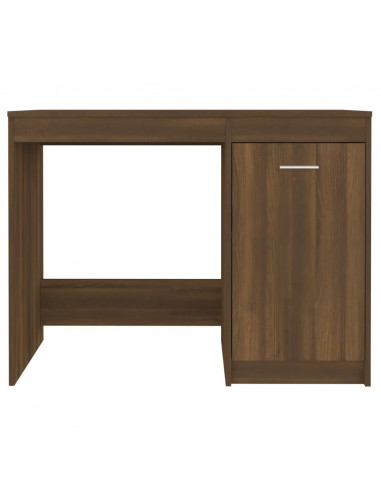 Scrivania Rovere Marrone 100x50x76 cm in Legno Multistrato