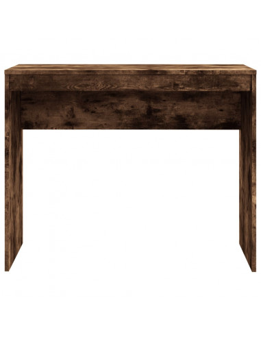 Scrivania Rovere Fumo 90x40x72 cm in Legno Multistrato