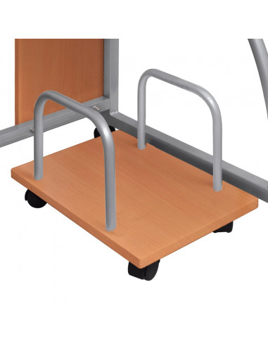 Scrivania da Computer Marrone 110x52x88,5 cm Legno Multistrato