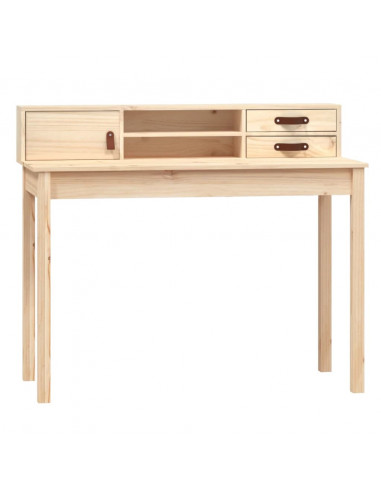Scrivania 110x50x93 cm in Legno Massello di Pino