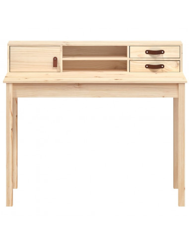 Scrivania 110x50x93 cm in Legno Massello di Pino