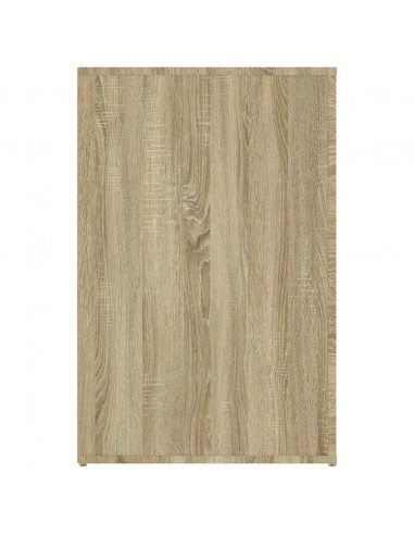 Scrivania Rovere Sonoma 100x49x75 cm in Legno Multistrato