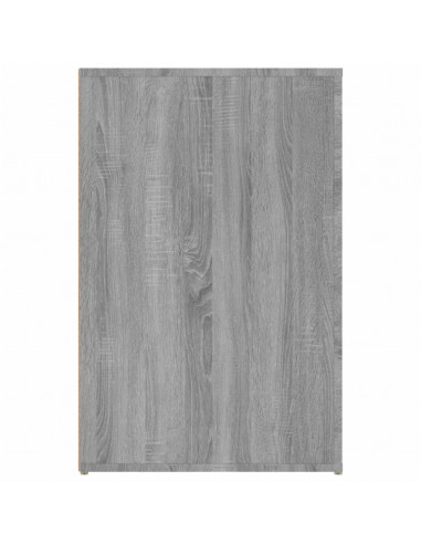 Scrivania Grigio Sonoma 100x49x75 cm in Legno Multistrato