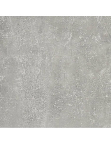 Scrivania Grigio Cemento 100x49x75 cm in Legno Multistrato