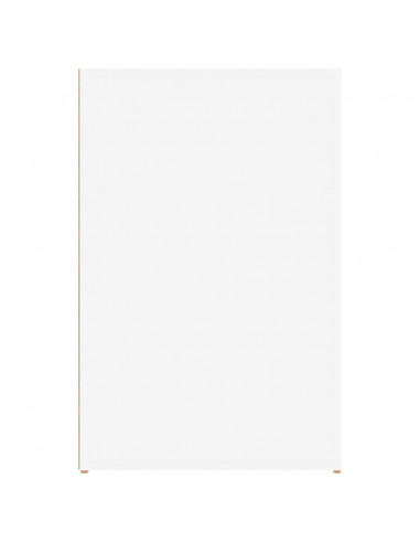 Scrivania Bianca 100x49x75 cm in Legno Multistrato