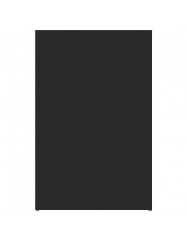 Scrivania Nero 100x49x75 cm in Legno Multistrato