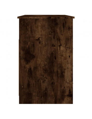 Scrivania Cassetti Rovere Fumo 102x50x76 cm Legno Multistrato