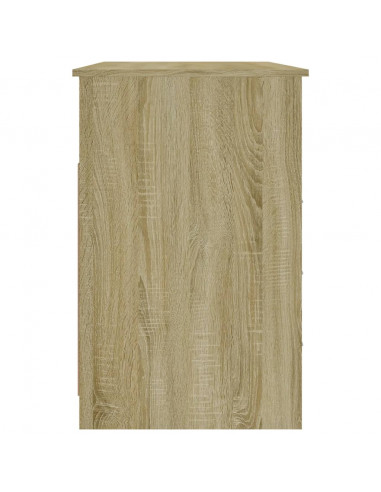 Scrivania Cassetti Rovere Sonoma 102x50x76 cm Legno Multistrato