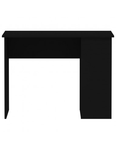 Scrivania Nera 100x55x75 cm in Legno Multistrato