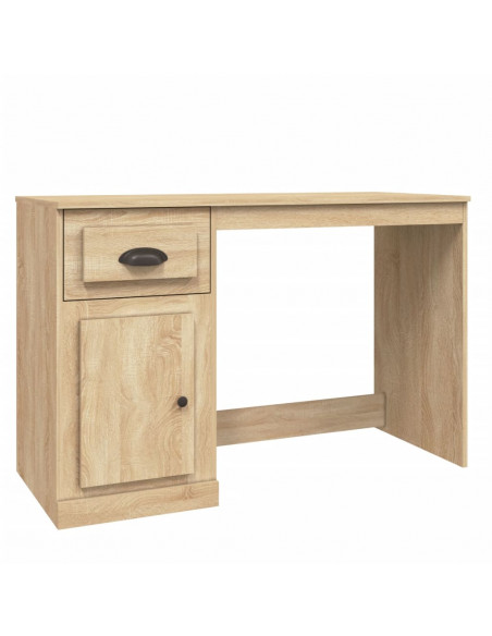 Scrivania Cassetto Rovere Sonoma 115x50x75 cm Legno Multistrato