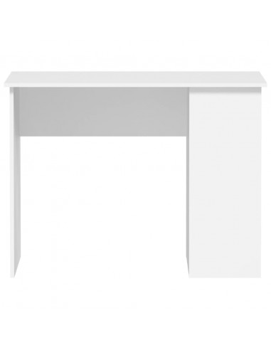 Scrivania Bianca 100x55x75 cm in Legno Multistrato