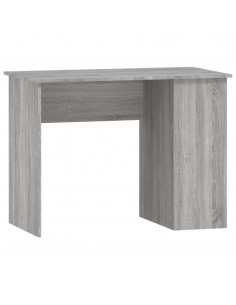 Scrivania Grigio Sonoma 100x55x75 cm in Legno Multistrato 2